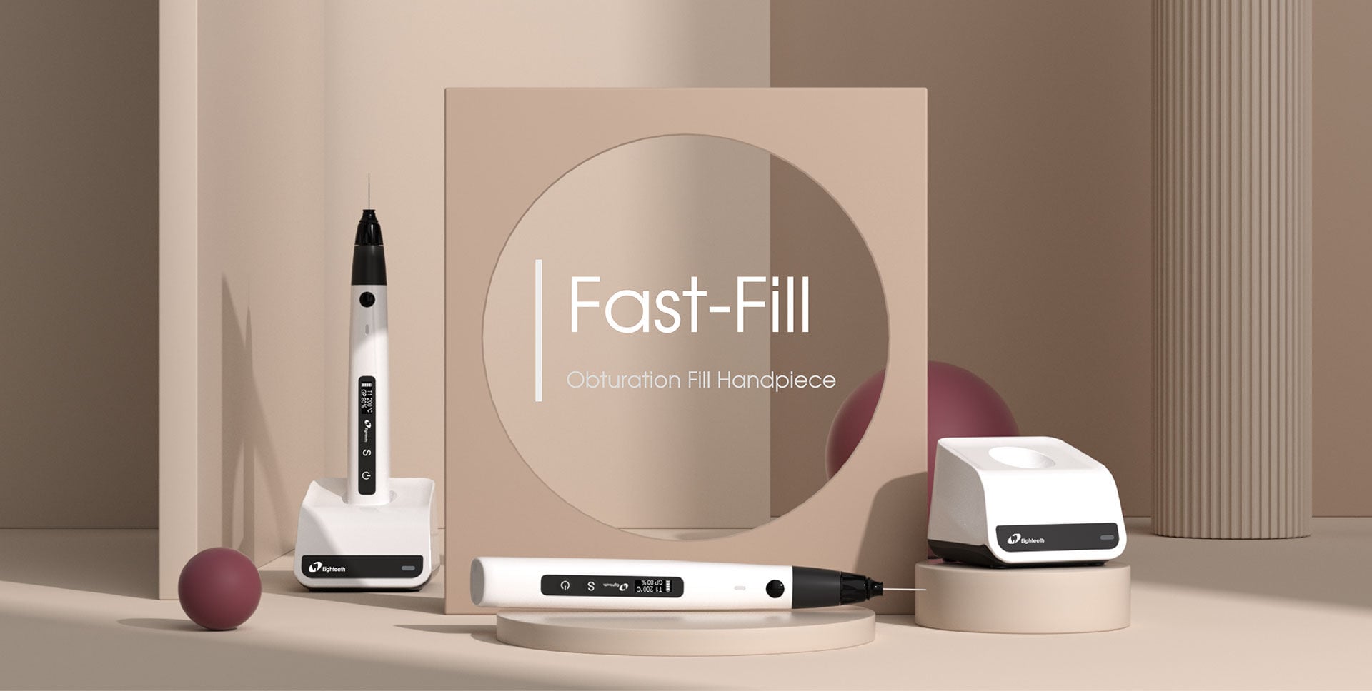 Eighteeth Fast Fill Sıcak Gutta Dolum Cihazı