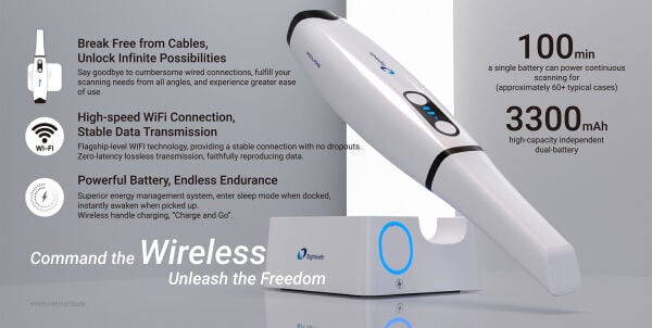 EİGHTEETH Helios 700 Kablosuz Ağız İçi Tarayıcı